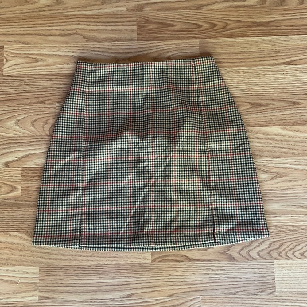 Plaid skirt